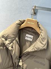 Colestore Miu Miu Winter Puffer Coat Beige - 6