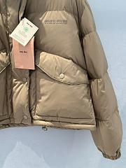 Colestore Miu Miu Winter Puffer Coat Beige - 2