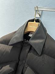 Colestore Miu Miu Winter Crop Coat Black - 2