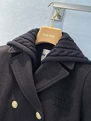 Colestore Miu Miu Coat Black  - 3