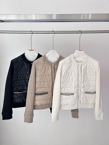 Colestore Brunello Cucinelli Coat Black/ White/ Brown