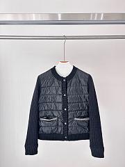 Colestore Brunello Cucinelli Coat Black/ White/ Brown - 4