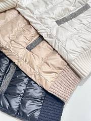 Colestore Brunello Cucinelli Coat Black/ White/ Brown - 6