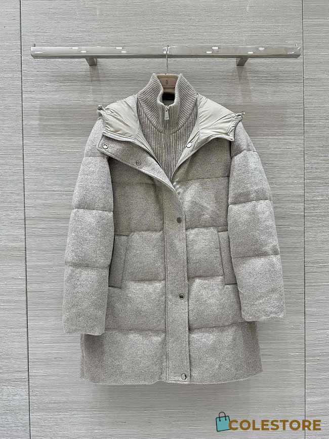 Colestore Loropiana Winter Long Coat Grey - 1