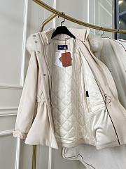 Colestore Loropiana Winter Long Coat With Fur Hat Beige - 6