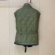 Colestore Loropiana Short Puffer Fur Reversable Green/ Brown - 6