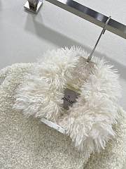 Colestore Moncler Puffer Fur Jacket White - 3
