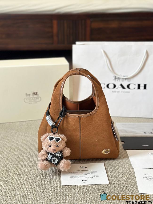 Colestore Coach Lana Brown Suede 26 x 20 cm - 1
