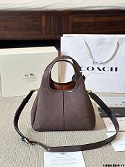 Colestore Coach Lana Chocolate Suede 26 x 20 cm - 6