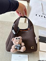 Colestore Coach Lana Chocolate Suede 26 x 20 cm - 3