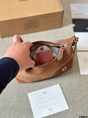 Colestore Coach Juliet Shoulder Bag Suede Brown 25 x 15 cm - 5