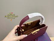Colestore Tory Burch Mini Eleanor Satchel Rouge 21 x 14 cm - 5