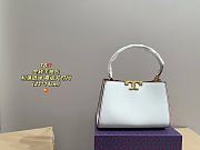 Colestore Tory Burch Mini Eleanor Satchel White 21 x 14 cm - 1