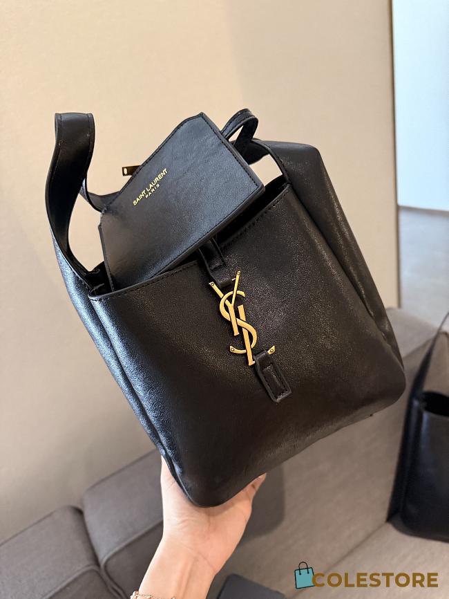 Colestore Saint Laurent YSL Hobo Black 18 x 19 cm - 1