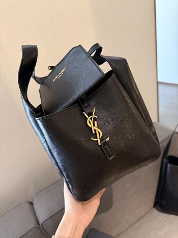 Colestore Saint Laurent YSL Hobo Black 18 x 19 cm