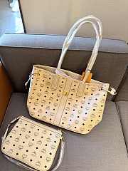 Colestore MCM Liz Reversible Tote White 33 cm - 3