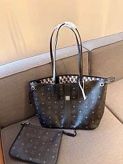 Colestore MCM Liz Reversible Tote Black 33 cm - 1