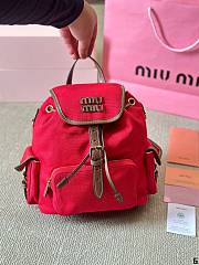 Colestore Miu Miu Backpack Pink 23 x 25 cm - 1