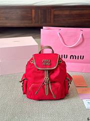 Colestore Miu Miu Backpack Pink 23 x 25 cm - 6