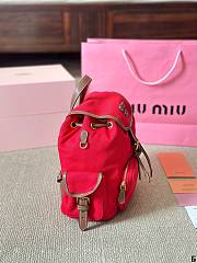 Colestore Miu Miu Backpack Pink 23 x 25 cm - 3