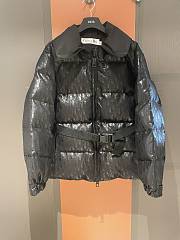 Colestore DiorAlps Belted Puffer Jacket Black - 3