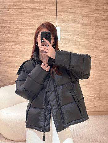 Colestore Louis Vuitton Monogram Puffer Jacket Black