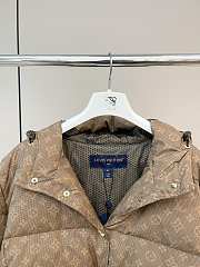 Colestore Louis Vuitton Monogram Puffer Jacket Brown - 6