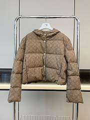 Colestore Louis Vuitton Monogram Puffer Jacket Brown - 5