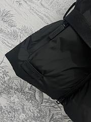 Colestore Dior DiorAlps Belted Puffer Sleevesless Vest Black - 5