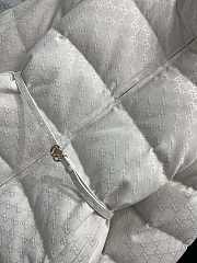 Colestore Gucci Monogram Puffer Jacket White - 3
