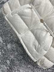 Colestore Gucci Monogram Puffer Jacket White - 2