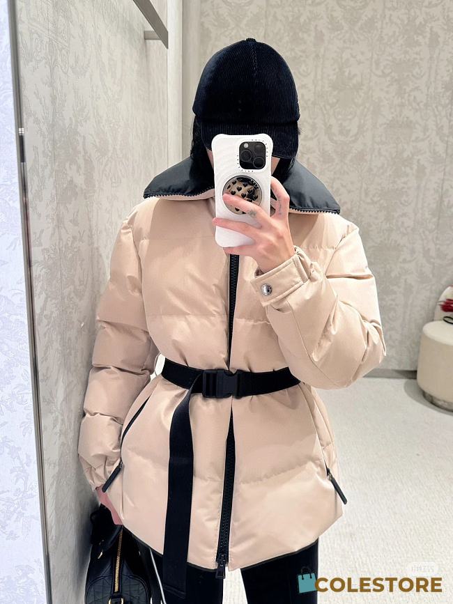 Colestore DiorAlps Belted Puffer Jacket Beige  - 1