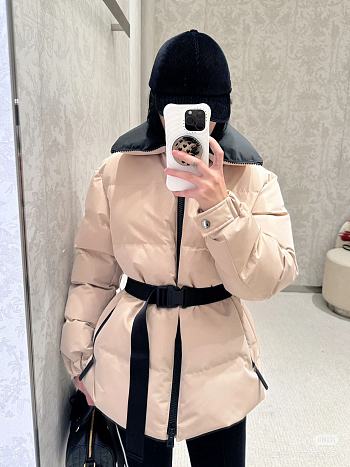 Colestore DiorAlps Belted Puffer Jacket Beige 