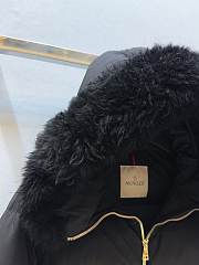 Colestore Moncler Women's Laichefur Jacket Black - 4