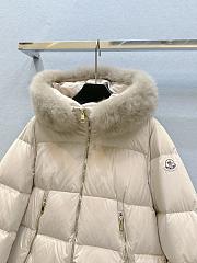 Colestore Moncler Women's Laichefur Jacket White - 6