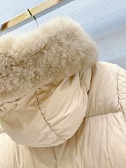Colestore Moncler Women's Laichefur Jacket White - 4
