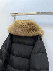 Colestore Prada Enamel triangle-logo padded jacket Black - 4