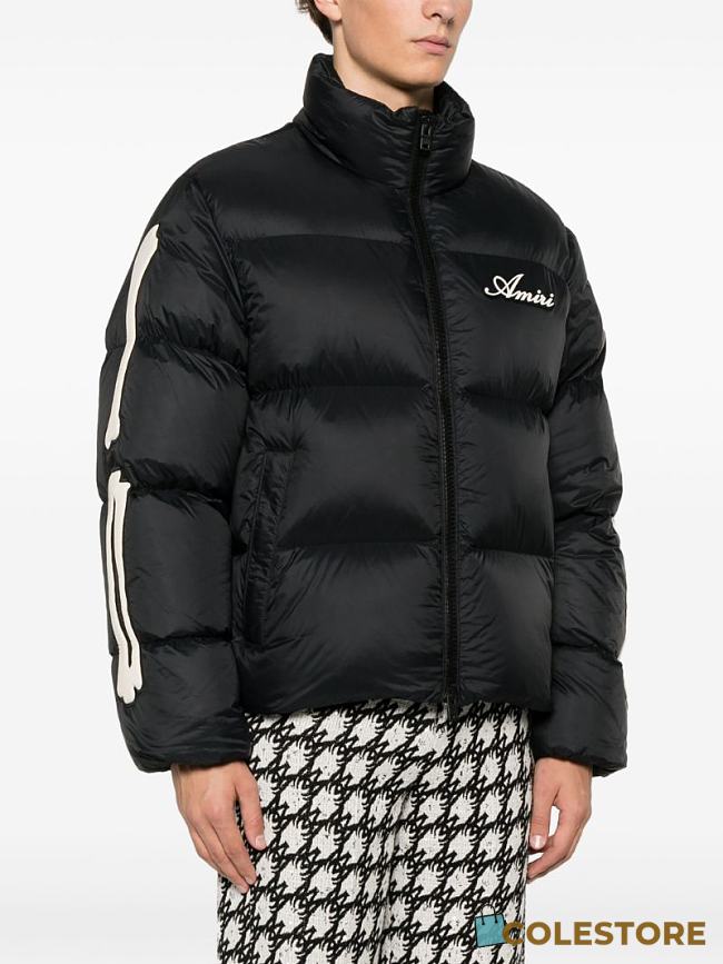 Colestore Amiri Bones Down Jacket In Black - 1