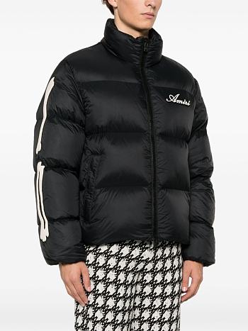 Colestore Amiri Bones Down Jacket In Black