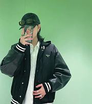 Colestore Prada Oversized Re-Nylon bomber jacket Black - 1
