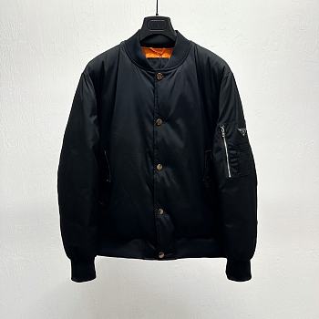 Colestore Prada Oversized Re-Nylon bomber jacket Blue 