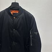 Colestore Prada Oversized Re-Nylon bomber jacket Blue  - 6
