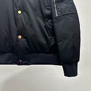 Colestore Prada Oversized Re-Nylon bomber jacket Blue  - 3