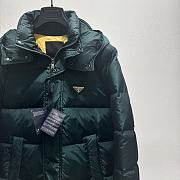 Colestore Prada doudoune Re-Nylon crop Green - 5