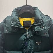 Colestore Prada doudoune Re-Nylon crop Green - 4