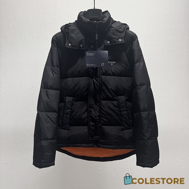 Colestore Prada doudoune Re-Nylon crop Black - 1
