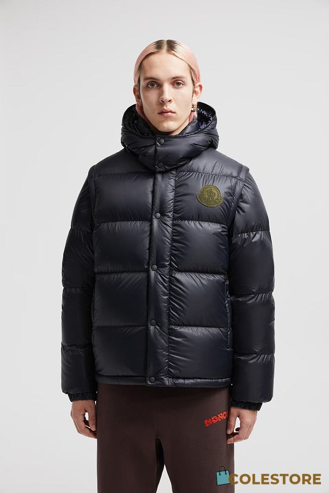 Colestore Moncler 2-In-1Men's Cyclone Jacket Black - 1