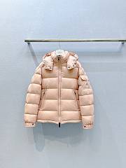 Colestore Moncler Maire Shiny Puffer Jacket Pink  - 6