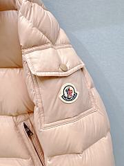 Colestore Moncler Maire Shiny Puffer Jacket Pink  - 2