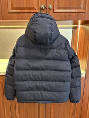 Colestore Prada Puffer Coat With Hood Blue - 3